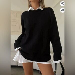 Rumored Park City Sweater - Black